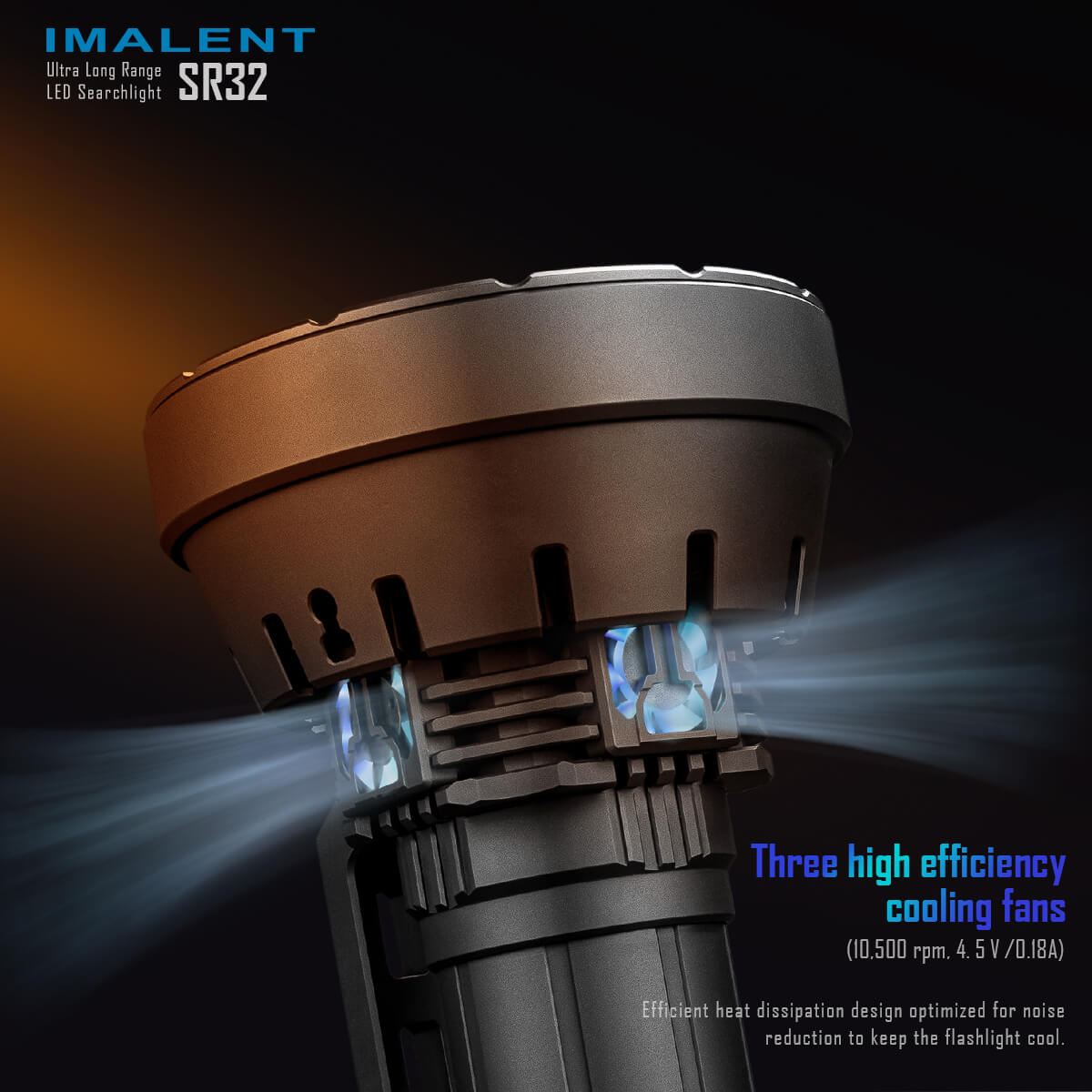 IMALENT SR32 Longest Throw Flashlight - IMALENT LED Flashlight