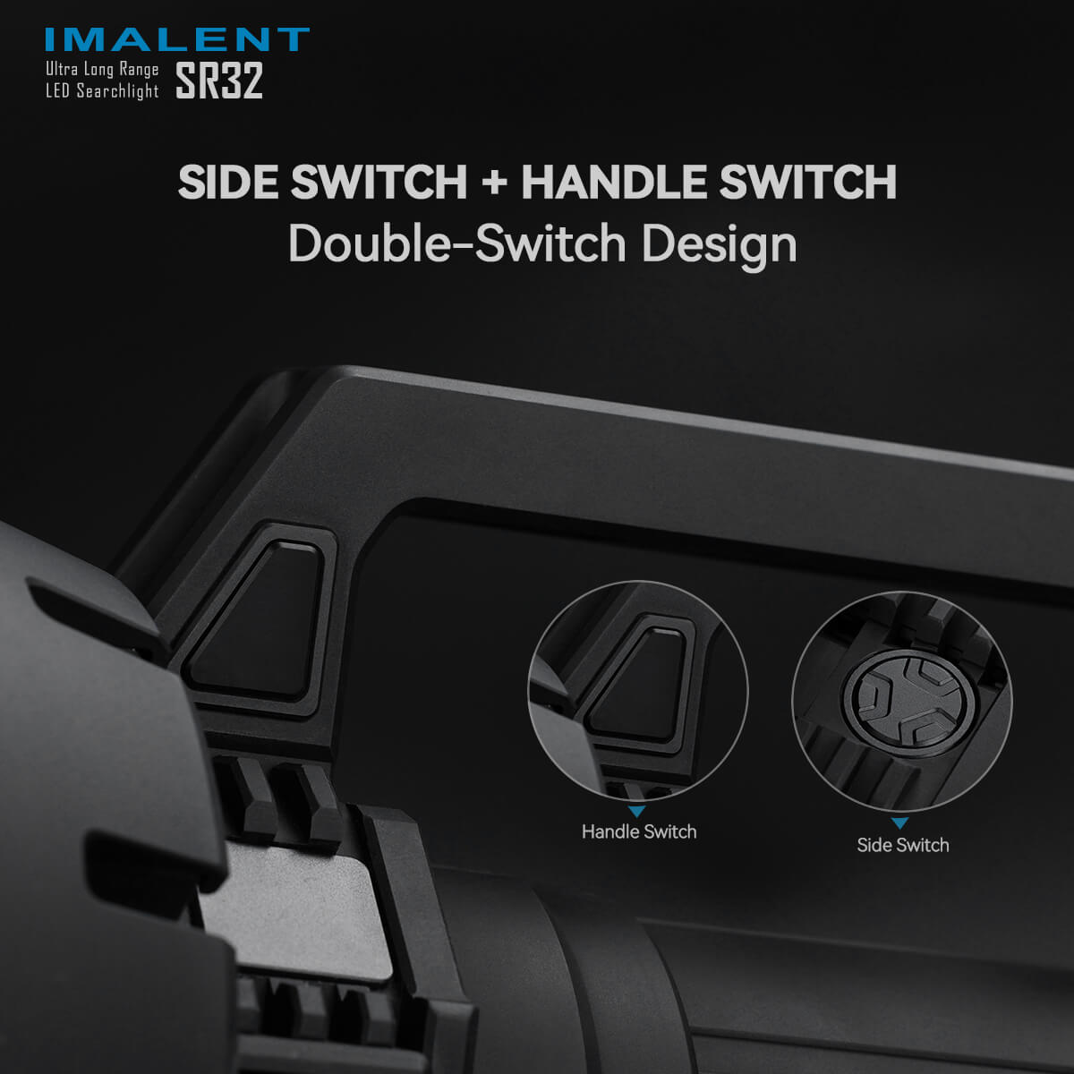 IMALENT SR32 Longest Throw Flashlight - IMALENT LED Flashlight
